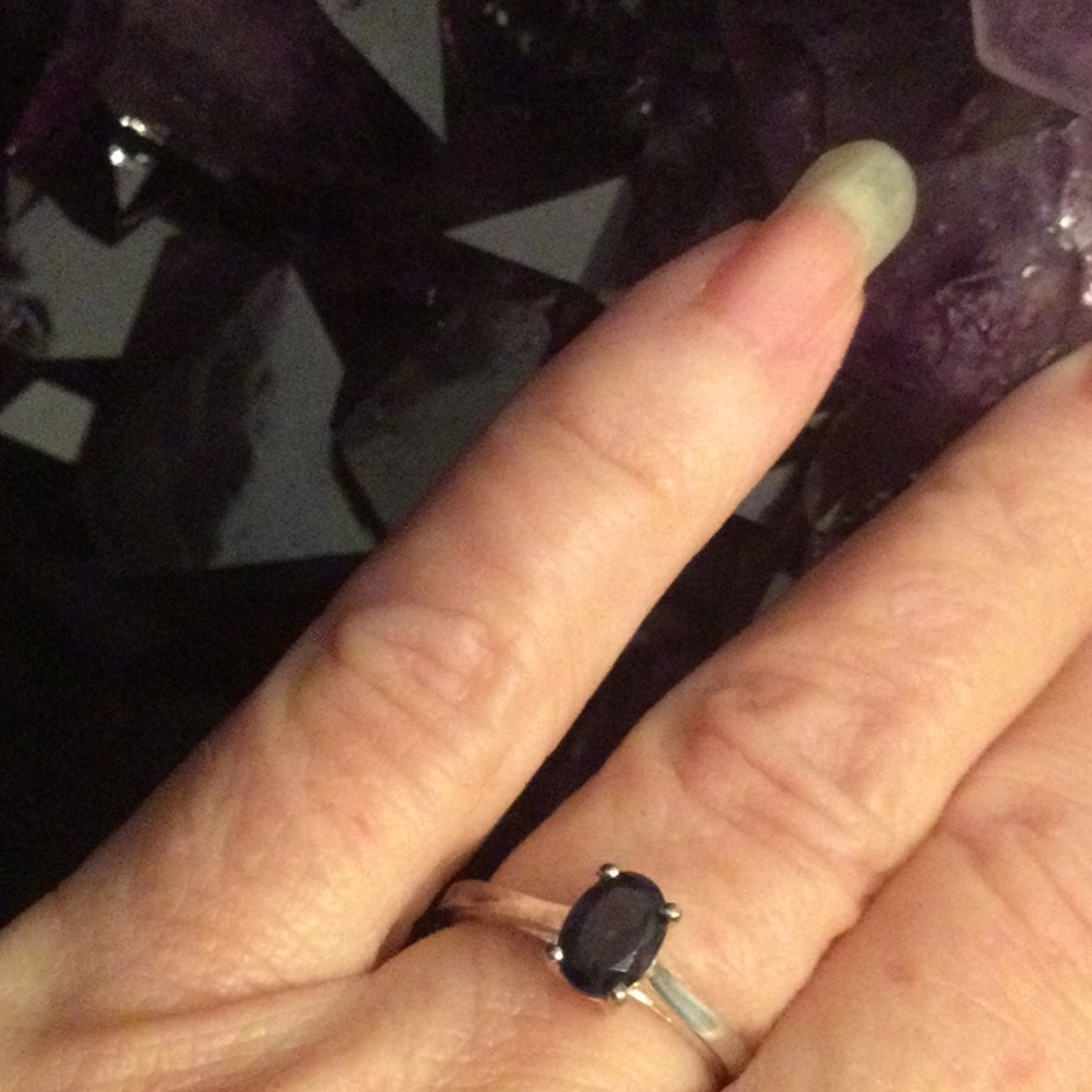 Genuine Iolite Ring - image 8